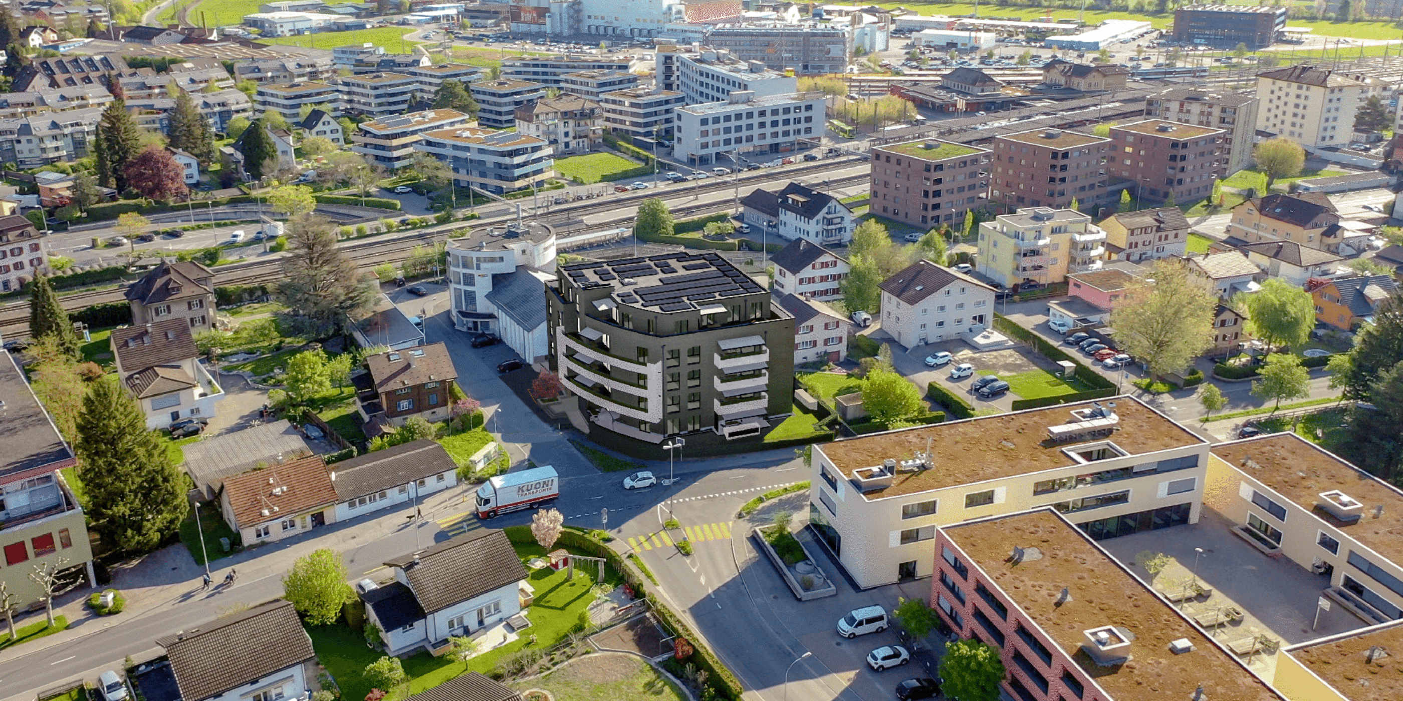 Überbauung Chastelsriet Sargans – Wohnen im Zentrum.