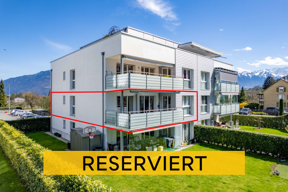 Attraktive 4.5-Zimmerwohnung mit wunderbarer Bergsicht