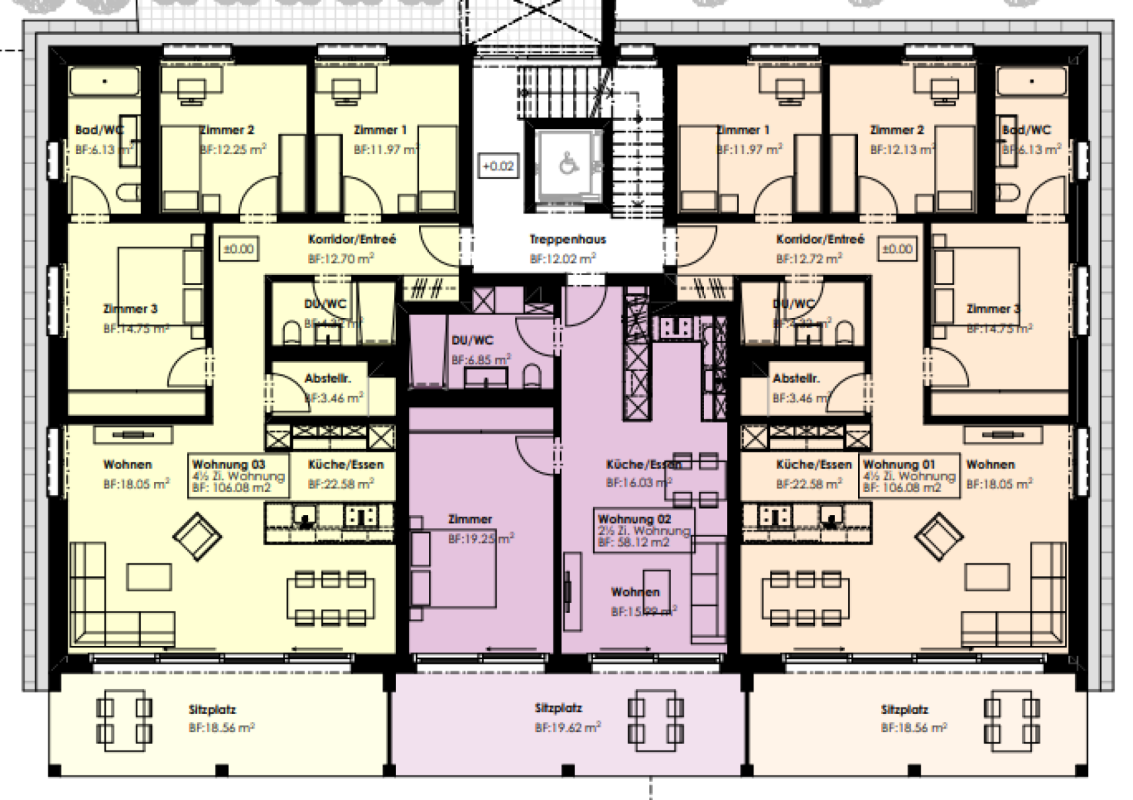 Mehrfamilienhaus Unterheiligkreuz - Whg. Nr. 2 - EG